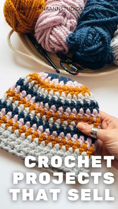 crochet projects that sell