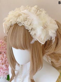 The price is for a hairband only, others are not included. Floral Hairband, Lace, Floral