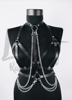 Harness Outfit, Harness Fashion, Harness Lingerie, Hot Lingerie, Leather Lingerie, Leather Harness, Lingerie Outfits, Leather Outfit