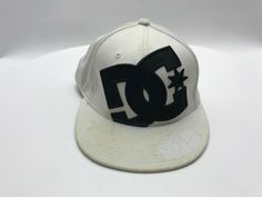 Vintage White DC Dirty 6 7/8-7 1/4 Baseball Cap See Pictures Vintage White Fitted Hat With Flat Brim, Vintage White Adjustable Fitted Hat, White Vintage Adjustable Fitted Hat, White Adjustable Vintage Fitted Hat, Dc Clothes, Dc Clothing, Skate Outfit, Sick Clothes, Vintage Baseball Caps