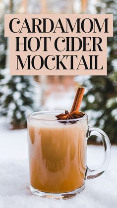 ❄️ Warm your soul this winter with a Cardamom Hot Cider Mocktail! 🍎 A non-alcoholic blend of spiced cider and aromatic cardamom that’s perfect for cozy evenings. Click the link for the recipe and save this pin to enjoy a seasonal favorite! #WinterMocktails #NonAlcoholicDrinks #WarmWinterDrinks