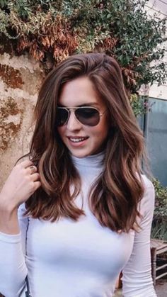 Super Hair, Trendy Haircuts, Long Layered Hair, Haircuts For Long Hair, Medium Hair Cuts, Medium Length Hair Cuts, Layered Hair, Trendy Hairstyles, Modern Wedding