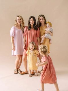 The Mae 100% Cotton Gauze House Dress with flutter sleeves in Sienna– for swim cover-ups, play dates, adventures and back-to-school! Capsule Style, Prettiest Colors, Knit Sets, Colors For Kids