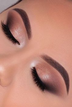 makeup makeup aesthetic makeup wallpaper makeup ideas makeup tutorial valentine day decor valentine day aesthetic woman fashion woman quotes makeup look natural makeup girl makeup vanity girl woman tattoo womans tattoos w Evening Eye Makeup, Pretty Eye Makeup, Bridal Eye Makeup, Neutral Eyeshadow