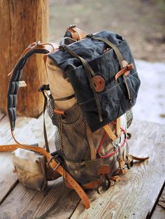 Bushcraft Backpack, Vintage Canvas Bags, Wild Man, Handmade Leather Backpack, Retro Backpack, Bushcraft Gear, Survival Bag, Kit Bag, Best Bags