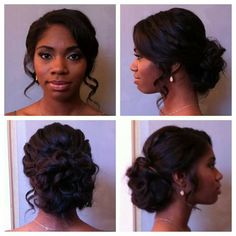 Black Bridesmaids Hairstyles, Cabello Afro Natural, Black Women Wedding, Natural Wedding Hairstyles, Natural Afro Hairstyles, Best Wedding Hairstyles