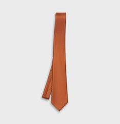 Rust Necktie | The Black Tux Solid Color Ties For Black Tie Events In Summer, Solid Color Summer Ties For Black Tie Events, Classic Ties For Spring, Summer Solid Suit And Tie Accessories, Elegant Spring Standard Ties, Solid Color Ties For Black Tie Events In Spring, Solid Color Spring Ties For Black Tie Events, Spring Black Tie Solid Color Ties, Formal Ties For Spring