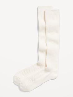 knee-high length ribbed  . Best Holiday gift for Women , perfect for Christmas! Knee Length White Socks, Spring Ribbed Fitted Knee-high Socks, Spring Fitted Ribbed Knee-high Socks, Classic Ribbed Socks, Classic Ribbed Fitted Socks, Classic Fitted Ribbed Socks, Classic Mid-calf Fall Socks, Classic Fitted Knee-high Socks For Fall, Classic White Knee-high Socks