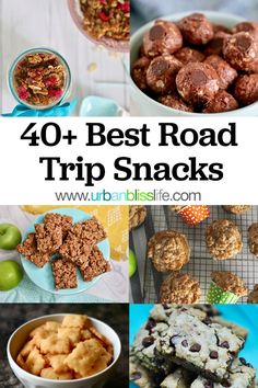 the top 40 best road trip snacks