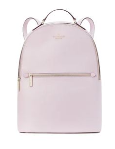 Kate Spade New York Perry Large Backpack Luxury Pink Leather Backpack With Adjustable Strap, Elegant Luxury Kate Spade Backpack, Personal Things, Pink Backpack, Light Summer, Leather Style, Large Backpack, Kate Spade Handbags, Laptop Pocket