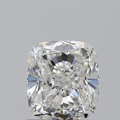 a cushion cut diamond on a white surface with the center stone in the shape of a square