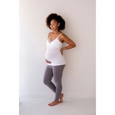 Oh La Lari Our essential super-soft legging will be your new wardrobe staple. The invisible adjustable elastic waistband panel and hidden button inside easily adapt throughout your pregnancy. Stay cozy with the weightless touch and comfortable over the belly or fold under design. Features: *Maternity pull over the belly or folded below legging. *Adjustable waistband to grow throughout your pregnancy. *Weightless to the touch and super-soft luxurious feel that offers stretch and comfort. Maternity Leggings, The Invisible, Adjustable Waistband, Soft Leggings, Stay Cozy, New Wardrobe, Wardrobe Staples, Design Features, Elastic