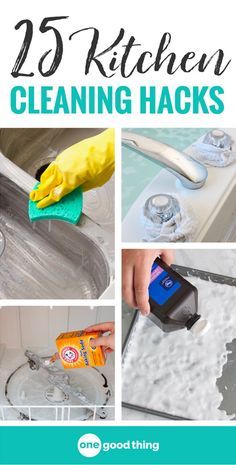 cleaning hacks that are great for the kitchen