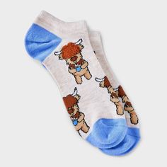 Add vibrant prints to your sock collection with these Women's Highland Cows Low Cut Socks - Oatmeal Heather 4-10. Made from lightweight fabric, it offers all day comfort. These socks come with added spandex that will stay in place for a secure fit. Suitable for everyday use, these low cut socks make a practical and cute addition to your wardrobe essentials. Shopping Apps, Sock Collection, Dream Wishlist, Low Cut Socks, Animal Icon, Highland Cows, Shopping App, Navy Pink, Socks And Hosiery