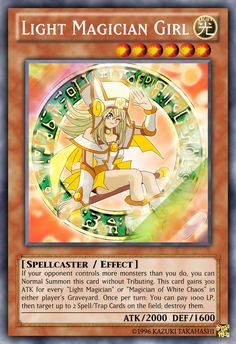 the card for light magician girl