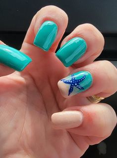 70 Summer 2023 Nail Trending to Try Now | Beach Nail Art