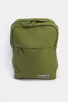 Looking for a sustainably and ethically made backpack for college, work, travel, hiking or other outdoor activities? Our spacious and durable Earth Backpack is the workhorse of our line, built for everyday carry with heavy-duty 14-oz. certified organic cotton canvas that is made in a Fair Trade Certified™ Factory. The generous main compartment is divided with a no-fuss sleeve for your laptop and one small interior pocket to keep things organized. Two water bottle sleeves and the large zippered exterior pocket keep hydration and frequently needed items close at hand. Content + Care Made with 14-oz Certified Fairtrade Organic cotton canvas Approximately 16L capacity Two main compartment zippers with long pulls Internal sleeve fits 13" – 15" inch laptop Internal hanging pocket Large zippered Green Backpack With Water Bottle Pocket For Everyday Use, Green Everyday Backpack With Water Bottle Pocket, Everyday Green Cotton Backpack, Durable Practical Backpack, Durable Practical Rectangular Backpack, Durable Rectangular Practical Backpack, Functional Cotton Backpack For Outdoor Activities, Green Urban Backpack For Everyday Use, Urban Green Backpack For Everyday Use