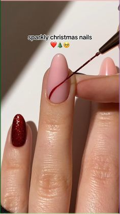 Unwrap the magic of the season with our Christmas nail inspiration. Whether you prefer short and sweet or acrylic extravagance, our collection showcases trendy and festive manicures to suit every style. Dive into the seasonal nail art trends and discover the allure of red-themed Christmas nails. #ChristmasNailShort #ChristmasNailsAcrylic #TrendyFestiveManicures #ChristmasNailsRed Sparkly Christmas Nails, Classy Nail Art Ideas, Mint Green Nails, Green Nail Designs, Cute Christmas Nails, Christmas Nails Easy, Seasonal Nails, Christmas Nails Acrylic, Winter Nail Designs