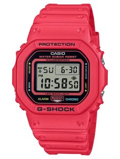 Casio G-Shock TEAM G-SHOCK Series Red Digital Watch DW5600EP-4 - Shop at Altivo.com Red Analog Display Watches For Outdoor, Red Analog Display Watch For Outdoor, Red Outdoor Watch With Analog Display, Red Outdoor Analog Display Watches, Red Sports Watch With Analog Display, Casual Red Chronograph Watch, Red Casual Chronograph Watch, Casual Red Analog Watch, Red Outdoor Watch With 10atm Water Resistance