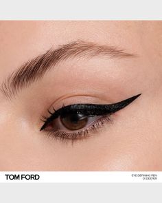 TOM FORD Eye Defining Pen Liquid Liner Duo | Neiman Marcus Seductive Eyes, Doe Eyes, Beauty Regimen, Liquid Liner, Liquid Eyeliner, Shades Of Black, Tom Ford, Eyeliner, Lashes