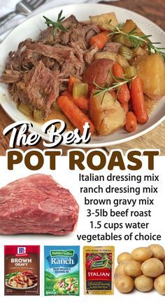 the best pot roast italian dressing mix