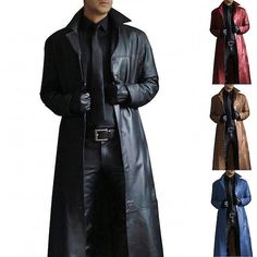 Mode Mantel, Men's Trench Coat, Graduation Outfits, Mens Winter Coat, Long Trench Coat, Retro Mode, Estilo Punk