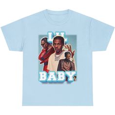 Featuring my original vintage style digital edit of Lil baby! Stay comfortable and stylish with these ultra soft 100% cotton t-shirts! Printed using DTG technology for bright, long-lasting designs! Unisex sizes, please check size chart for measurements. - Ships out in 3-5 business days Tap here to see all of my Vintage Rap Tees! Thanks for shopping with us! Custom Print Graphic Tee For Streetwear, Vintage Rap Tees, Rap Tee, Lil Baby, Vintage Tee, Vintage Baby, Vintage Tees, Cotton Tshirt, Vintage Style