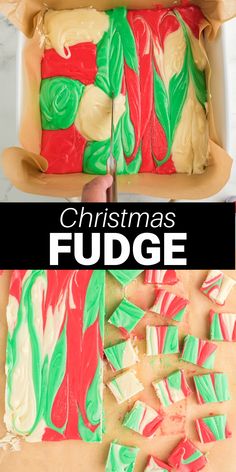 christmas fudge is an easy holiday dessert that's perfect for the holidays and everyone will love it