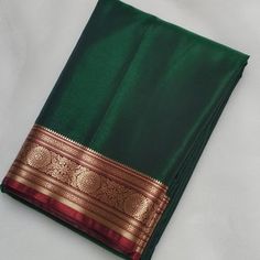 Indian Traditional Exclusive Pure Satin Finish Dual Tone Green Colour Katan Silk Banarasi Saree Saree for Women Usawedding Gift - Etsy UK Bottle Green Blouse, Bottle Green Saree, Saree Color Combinations, Silk Banarasi Saree, Color Mixing Chart, Kerala Saree, Shakti Goddess, Saree For Women, Green Saree