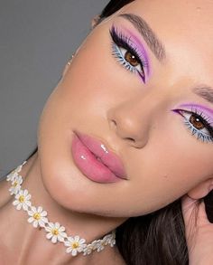 Purple Makeup Looks, Maquillage On Fleek, Rave Makeup, Barbie Makeup, Eye Makeup Pictures, Purple Makeup, Makijaż Smokey Eye, Eye Makeup Designs, Dope Makeup