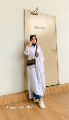 Tunik Hijab Style, Hijab Outfit Summer, Mode Hijabi, Mode Turban, Muslim Outfits Casual, Muslim Fashion Hijab Outfits, Hijabi Fashion Casual, Casual Hijab Outfit, Hijabi Outfits Casual