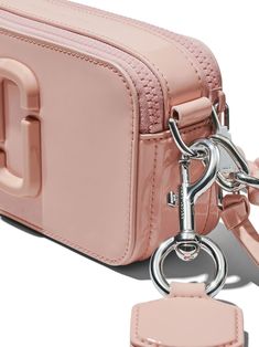 Marc Jacobs Snapshot Bag, Marc Jacobs Logo, Leather Camera Bag, Cute Wallets, Bold Logo, Chic Bags, Chain Bags, Pink Bag, Cow Leather