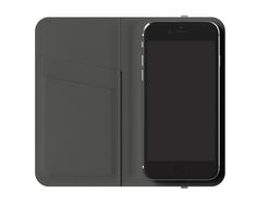 an iphone case with a smart phone in it