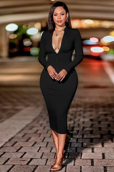 Slim Bodycon Dress, Ghost Mannequin, Bodycon Casual, Drawstring Neckline, Drawstring Detail, Dresses Bodycon, Picture Style, Clubwear Dresses, Saint John