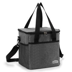 an insulated cooler bag with handles and straps