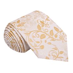 A Beige Elegant Cream Standard Tie, Elegant Beige Tie For Black Tie Events, Elegant White Neckwear For Business, Elegant Fitted Neckwear For Spring, Elegant Standard Tie For Spring, Elegant Neckwear For Black Tie Events In Spring, Elegant Beige Suit And Tie Accessories For Wedding, Elegant Spring Neckwear For Black Tie Occasions, Elegant Spring Black Tie Neckwear