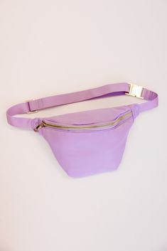 This fanny pack/belt bag will have you ready for all the action summer can bring! It's so cute and right on trend! We love that you can wear it around your waist or across your body. Either way you are sure to have everything you need right at your finger tips. Plus, you can customize this cutie to be all your own! Patch placements are as pictured. We are unable to accommodate copyrighted phrases/abbreviations/initials. Personalized items are final sale. Dreamy Fashion, Finger Tips, Fanny Pack, Belt Bag, Final Sale, So Cute, Lilac, Initials, Bring It On