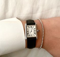 Small Cartier Watch, Cartier Watch Bracelet Stack, Cartier Tank Must Watch Small, Cartier Leather Watch Women, Cartier Tank Watch Woman Silver, Small Women Watch, Cartier Tank Silver, Classic Cartier Watch Women, Women’s Cartier Watch