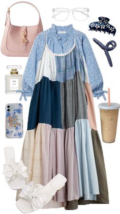 boho blues 🫐 #aesthetic #outfitinspo #ootd #modestfashion #christian Christian Fashion Modesty, Stylish Modest Outfits, Modest Christian Clothing, Modest Fall Outfits, Modesty Outfits, Modesty Fashion, Trendy Skirts, Modest Fashion Outfits, Cute Simple Outfits