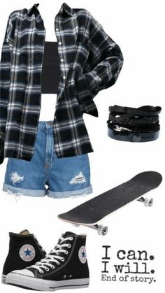 Summer Grunge Outfits, High Top Converse, Black Cropped Tank, Grunge Look, Outfits With Converse, Tomboy Style Outfits, Where To Shop, Shopping Tips