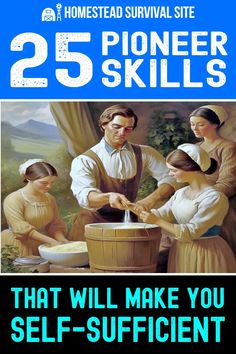 If the off-grid way of life is calling to you, you already have an adventurous spirit. However, to succeed as a self-sufficient homesteader, you also need to learn these basic pioneer skills. Our forefathers and foremothers did not consider this list to be anything other than ordinary, but knowing them will set you apart from the average American today. Here are 25 pioneer skills you need to know in order to be self-sufficient.