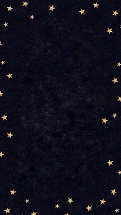 a black background with gold stars on it