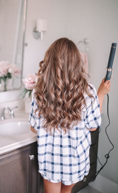 Everyday Curls, Wavy Hair Overnight, Curly Hair Overnight, Southern Curls And Pearls, Curls No Heat, Overnight Curls, No Heat Hairstyles, Curling Hair With Wand