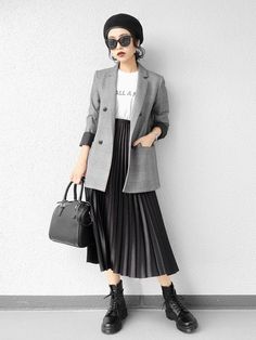 Business Outfit, 가을 패션, Looks Style, Mode Inspiration, Japanese Fashion, Outfits Casuales, Modest Outfits, Awe Inspiring, Comfortable Fashion