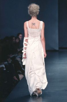 atsuro tayama s/s 1999 Digital Closet, Tiny World, Fitness Inspo, Street Fashion, 90s Fashion, Runway Fashion, White Formal Dress, Baby Fashion