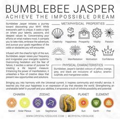 Manifestation Motivation, Witch Spirituality, Bumblebee Jasper, Impossible Dream, Herbal Magic