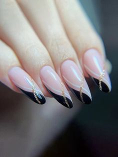 Black And White Nail, Her Nails, White Nail, Pretty Nail Art, Homecoming Nails, Elegant Nails, Glitter Nail Art, Chic Nails, Nail Art Tutorial