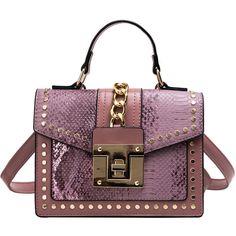 Brand Name: YogodlnsShape: FLAPHandbags Type: Shoulder BagsTypes of bags: Shoulder Crossbody BagsOrigin: CN(Origin)Main Material: PUClosure Type: HaspHardness: SOFTStyle: FashionLining Material: PolyesterOccasion: VersatileGender: WOMENPattern Type: SerpentineNumber of Handles/Straps: SingleInterior: No PocketDecoration: ChainsDecoration: LOCKItem Type: HandbagsCrossbody Bag: PU Leather Crossbody BagShoulder Bag: Luxury Serpentine Shoulder BagHandbag: Brands Lock Lady HandbagWallet: Lady Shoppin Cross Body Sling Bag, Vintage Shoulder Bag, Handbag Patterns, Crossbody Tote Bag, Purple Bags, Shoulder Messenger Bag, Crossbody Tote, Mode Vintage, Womens Purses