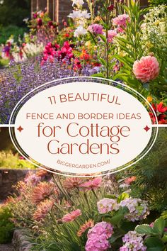 Create a cozy, timeless space with cottage garden design ideas. Transform your outdoor area into a classic English cottage garden or British garden, inspired by English country gardens and the magic of The Secret Garden. Includes ideas from gorgeous gardens and beautiful garden photos. Timeless Cottage, Wattle Fence, Cottage Garden Borders, Edging Plants, Traditional Cottage, British Garden, Garden Pest Control, Garden Entrance