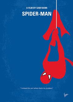 a movie poster for spider - man with the caption'i missed the part when it's my problem '